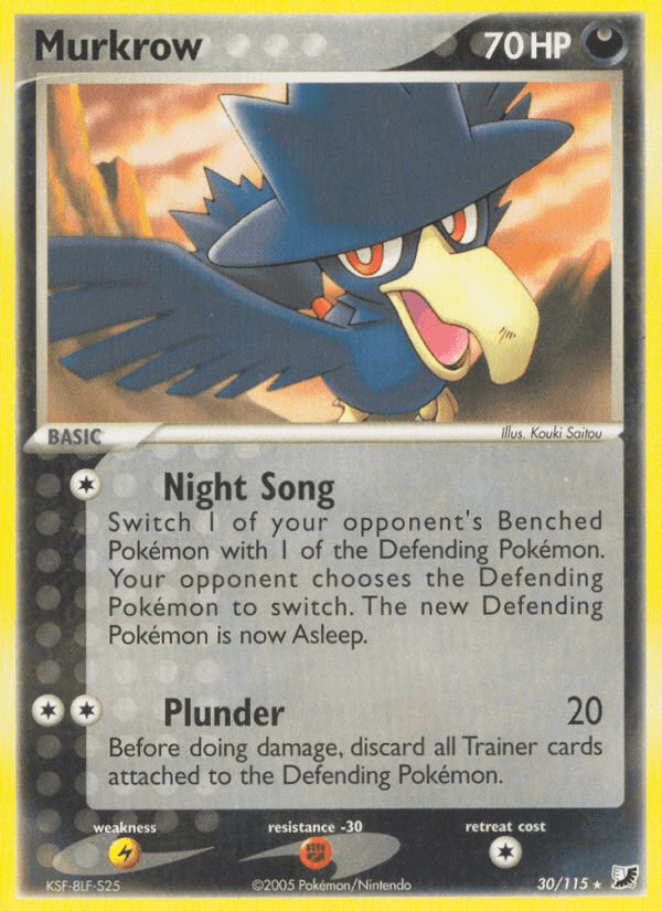 Murkrow 30/145 from Unseen Forces