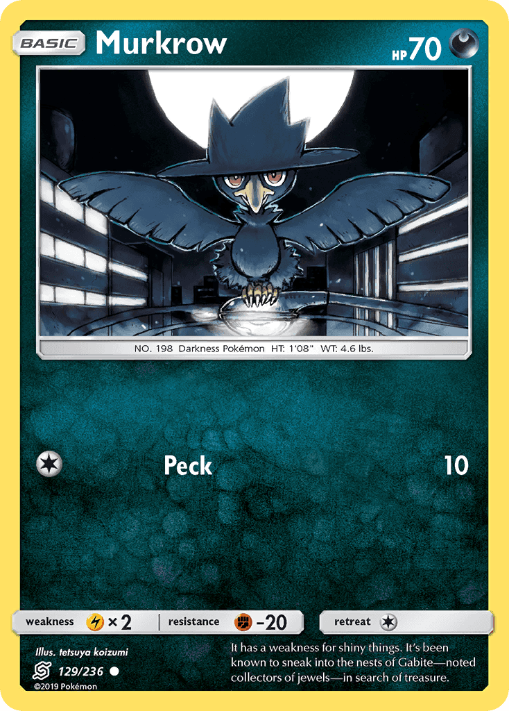 Murkrow 129/260 from Unified Minds