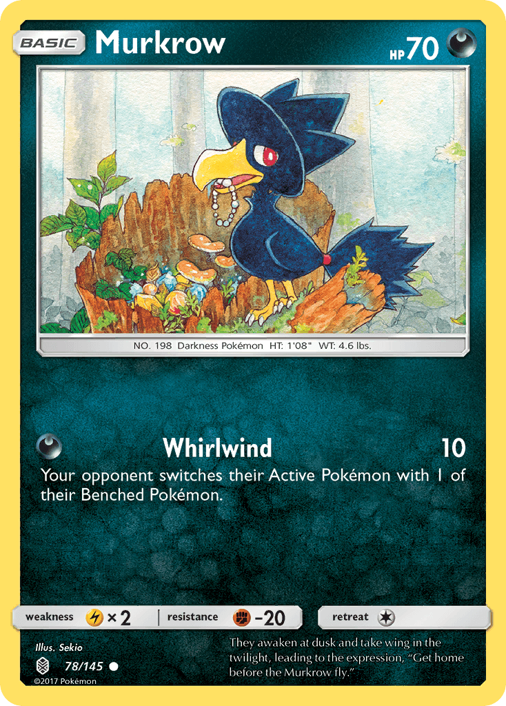 Murkrow 78/180 from Guardians Rising