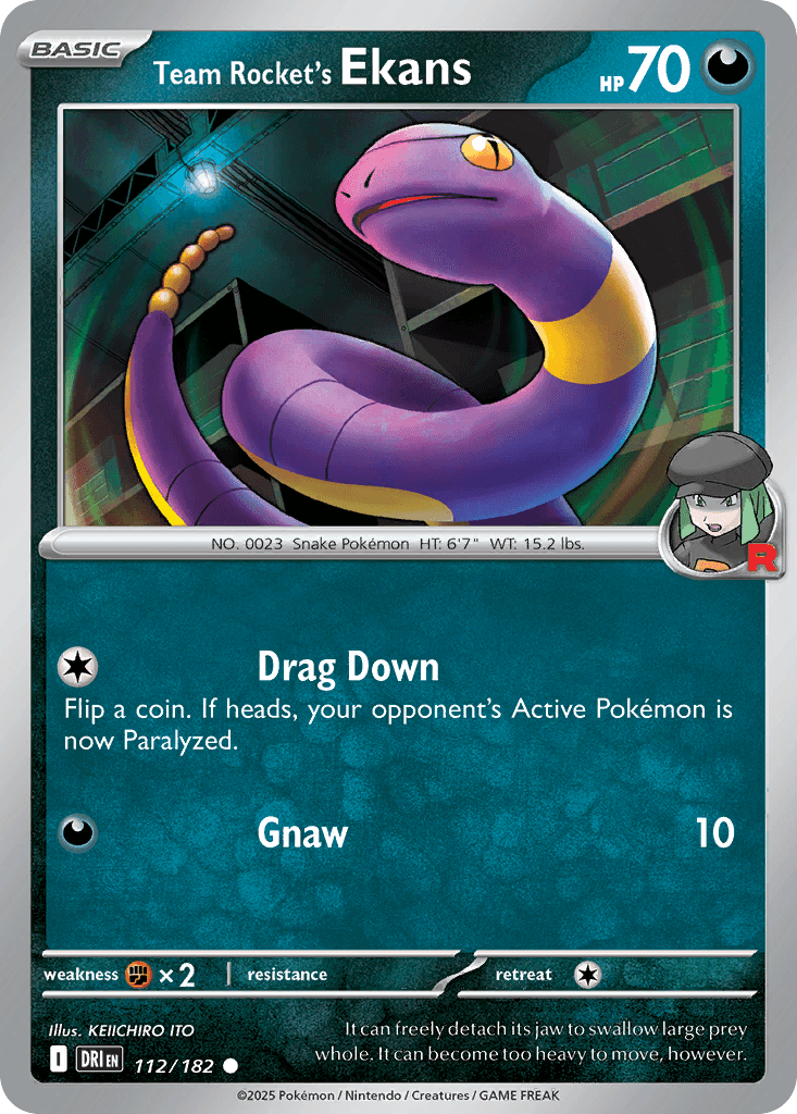 Team Rocket's Ekans