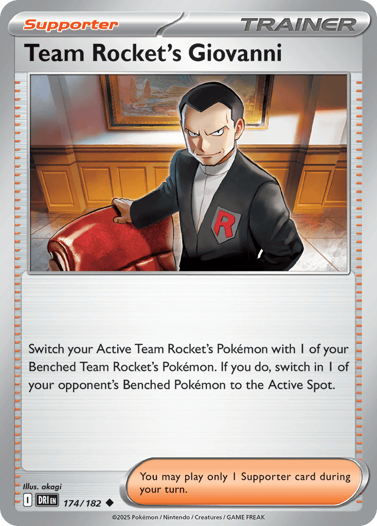 Team Rocket's Giovanni