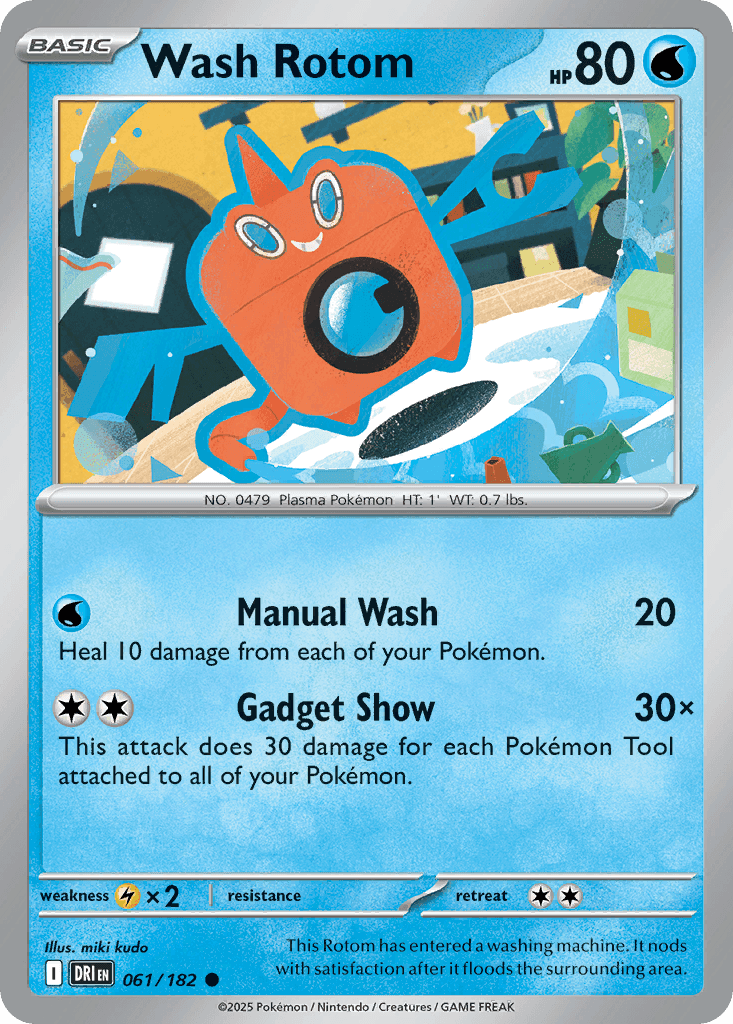 Wash Rotom