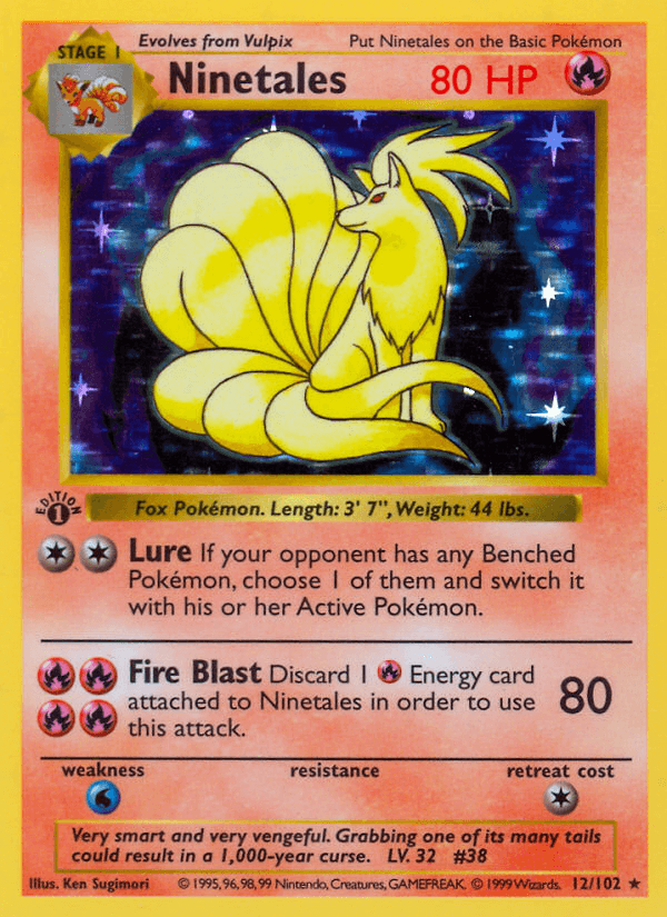 Ninetales from Base Set