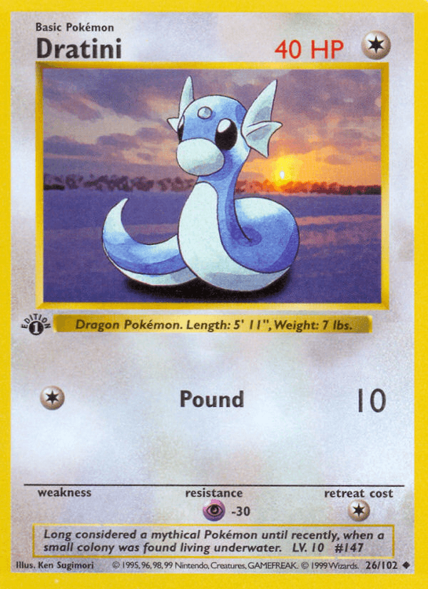 Dratini from Base Set