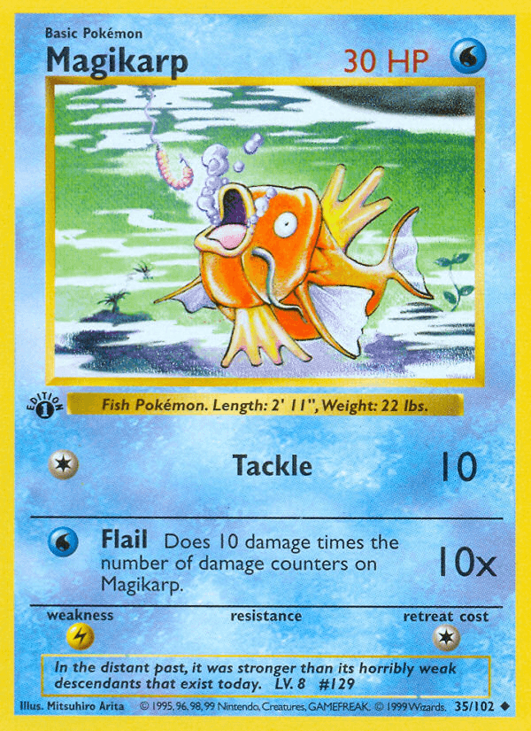 Magikarp from Base Set