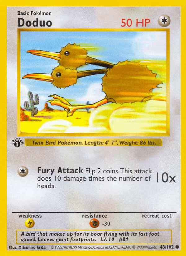 Doduo from Base Set