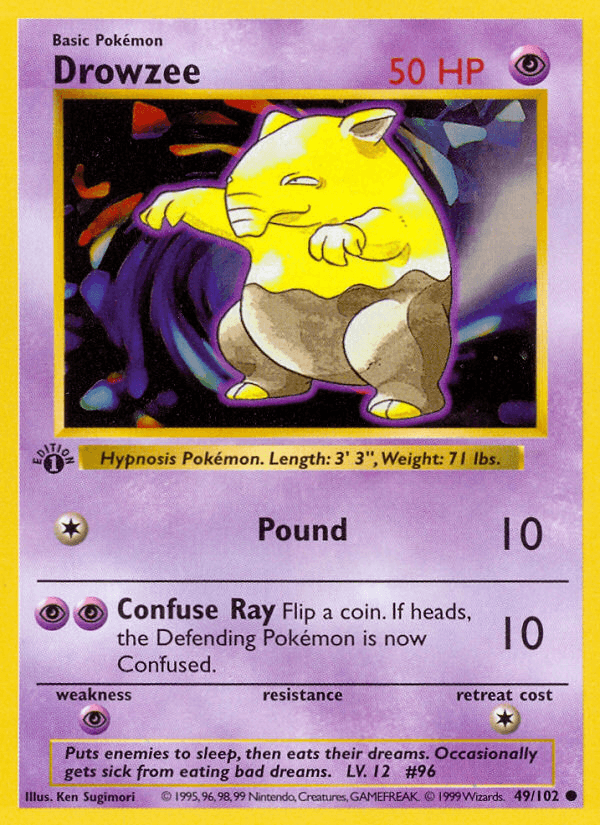 Drowzee from Base Set