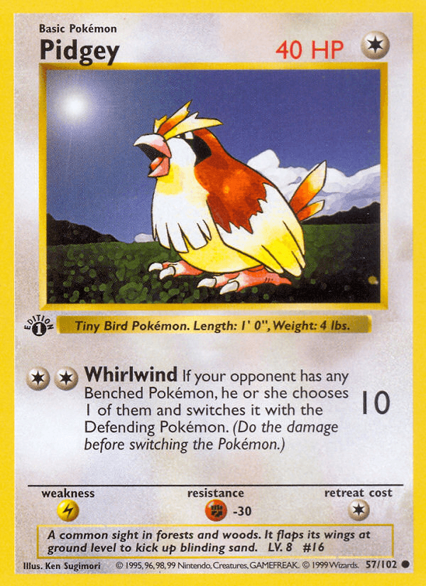 Pidgey from Base Set