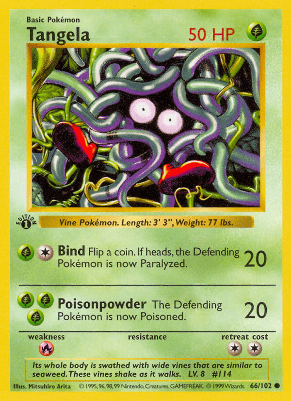Tangela from Base Set
