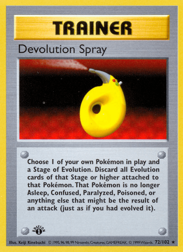 Devolution Spray from Base Set