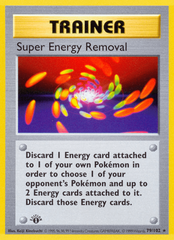 Super Energy Removal from Base Set