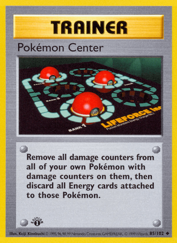 Pokémon Center from Base Set