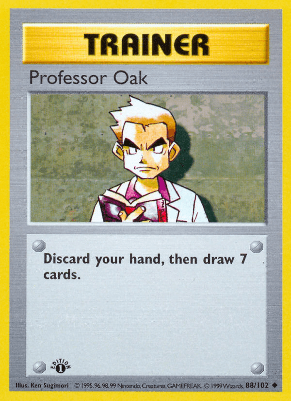 Professor Oak from Base Set