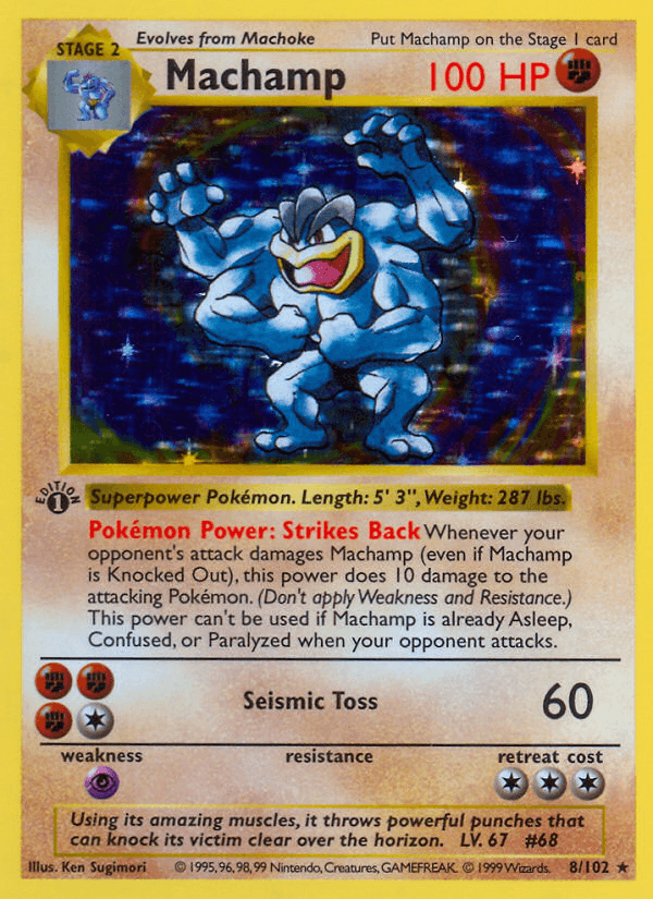 Machamp from Base Set
