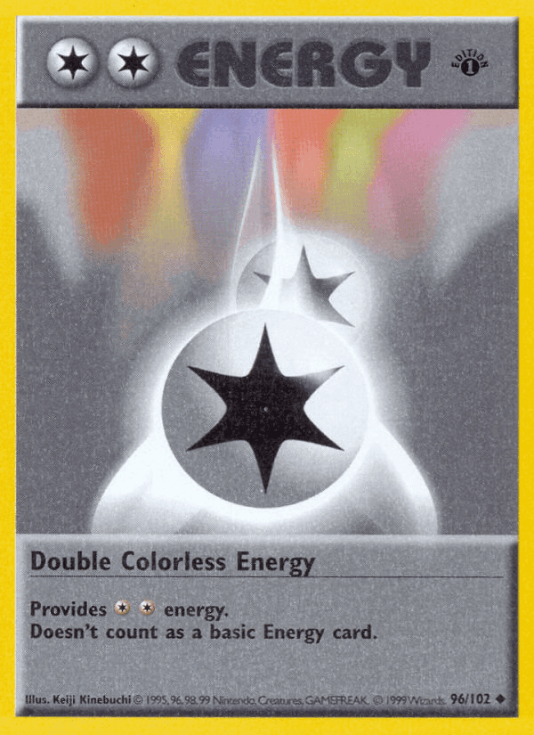 Double Colorless Energy from Base Set