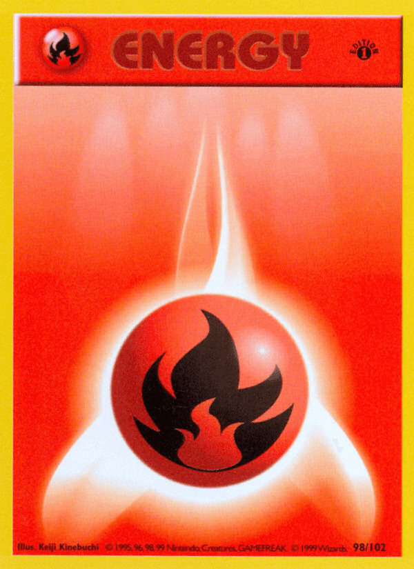 Fire Energy from Base Set