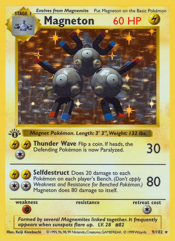 Magneton from Base Set