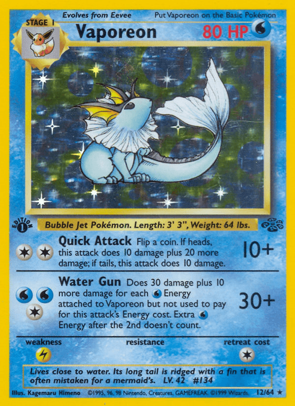 Vaporeon from Jungle