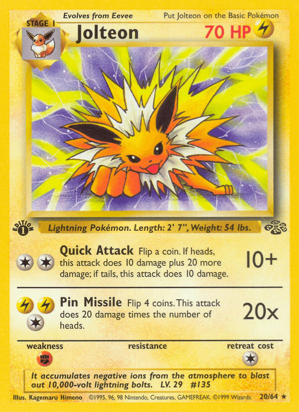 Jolteon from Jungle