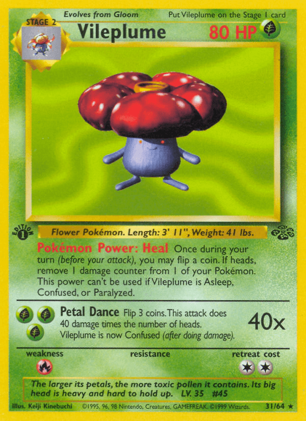 Vileplume from Jungle