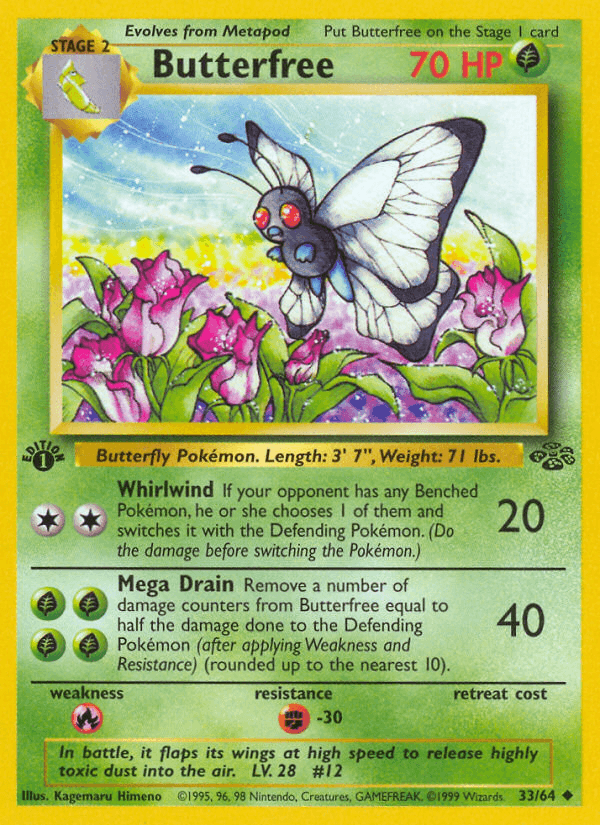 Butterfree from Jungle