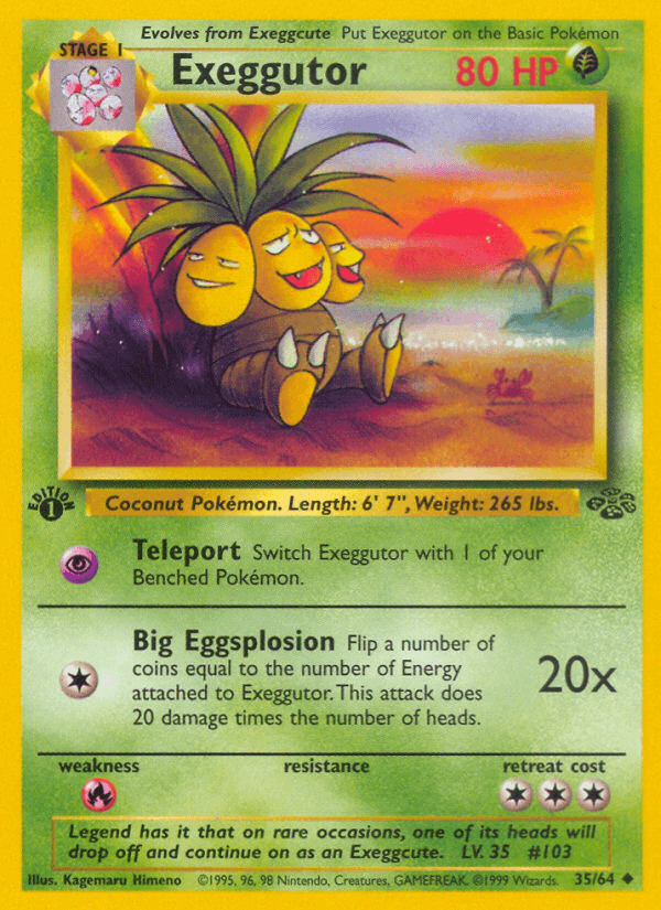 Exeggutor from Jungle