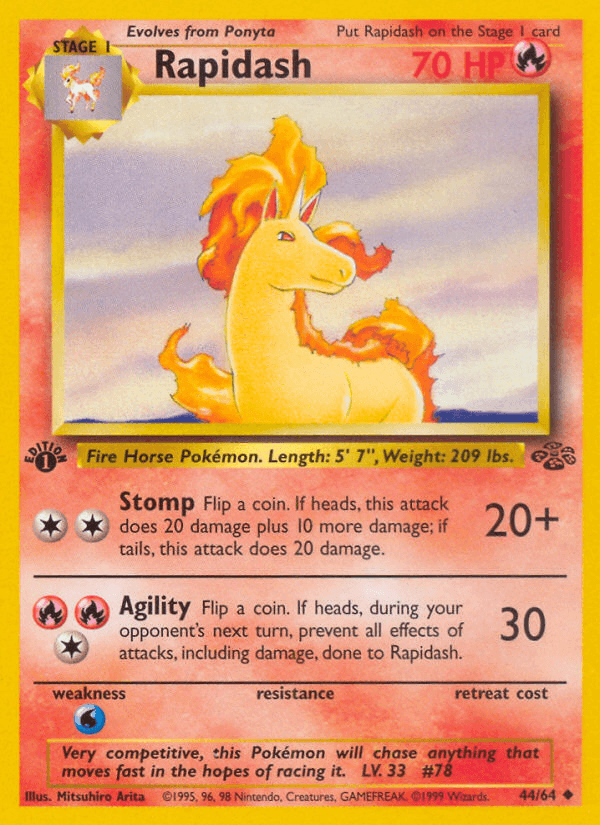 Rapidash from Jungle