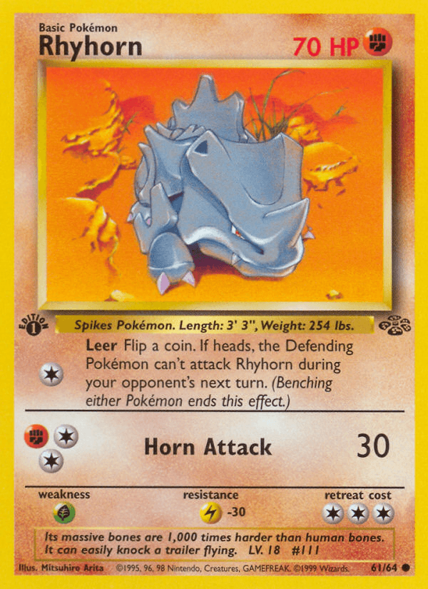 Rhyhorn from Jungle