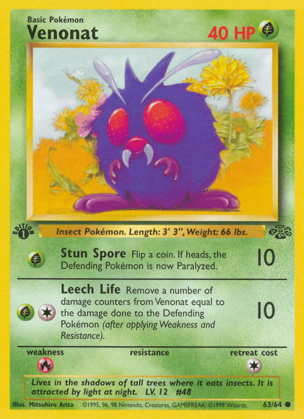 Venonat from Jungle