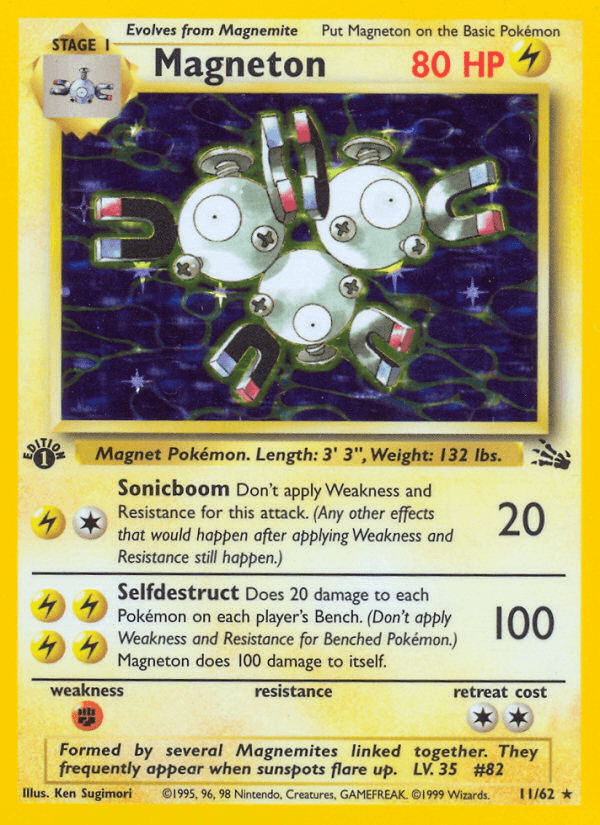 Magneton from Fossil