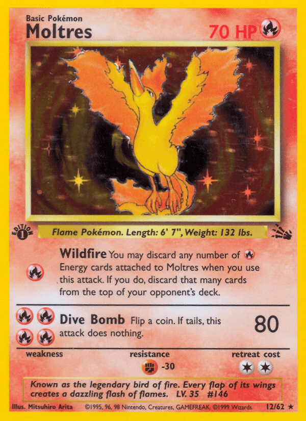 Moltres from Fossil