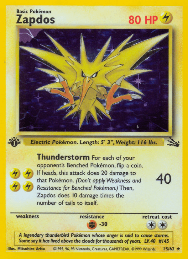 Zapdos from Fossil