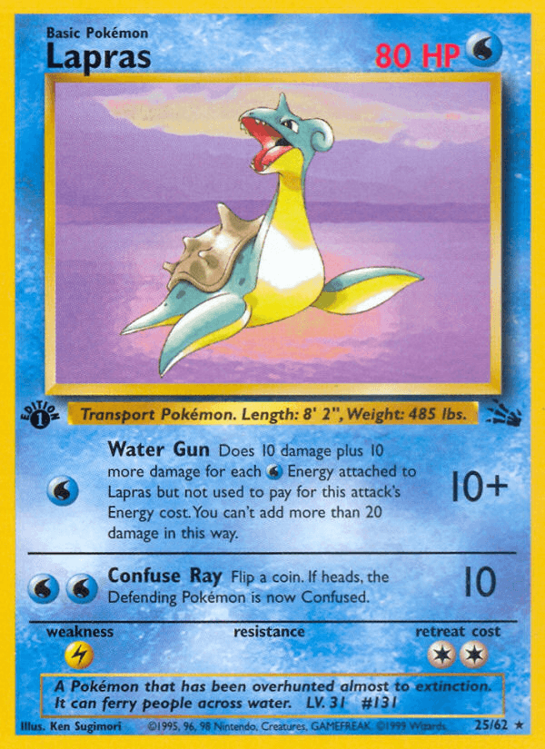 Lapras from Fossil