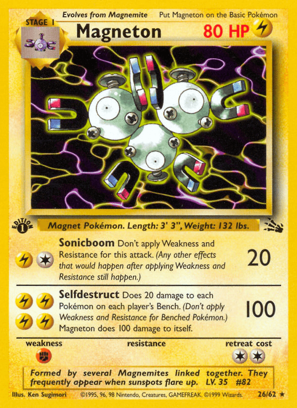 Magneton from Fossil