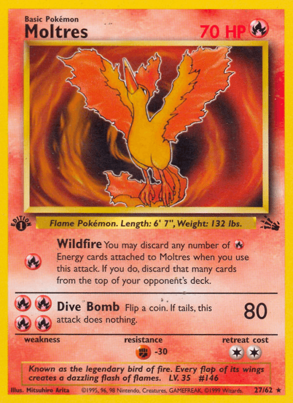 Moltres from Fossil