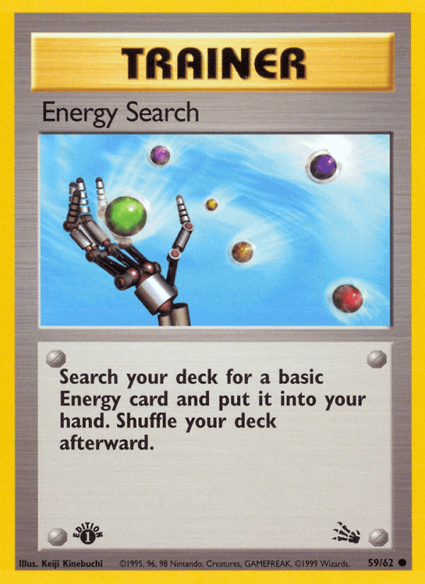 Energy Search from Fossil