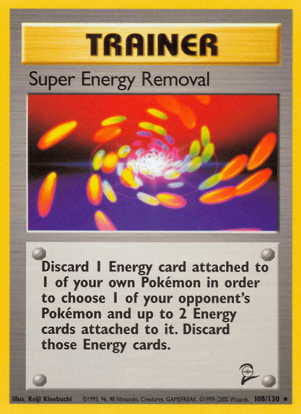 Super Energy Removal from Base Set 2