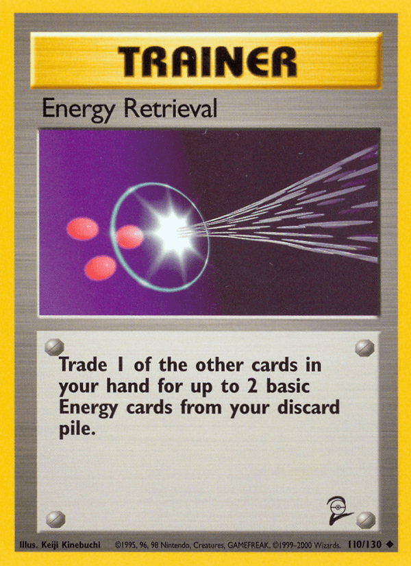 Energy Retrieval from Base Set 2