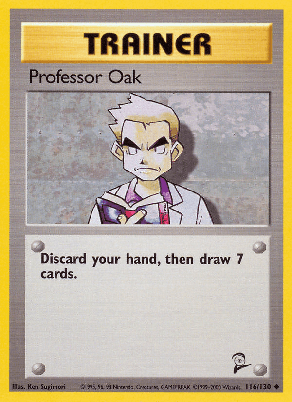 Professor Oak from Base Set 2