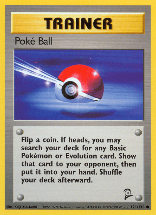 Poké Ball from Base Set 2