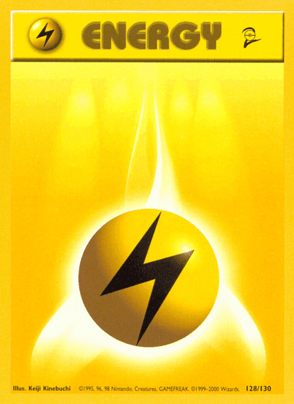 Lightning Energy from Base Set 2