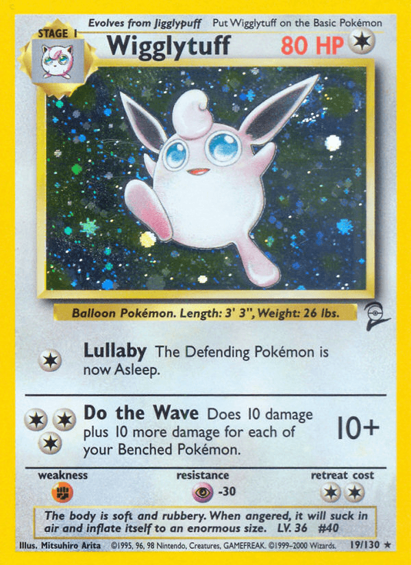 Wigglytuff from Base Set 2