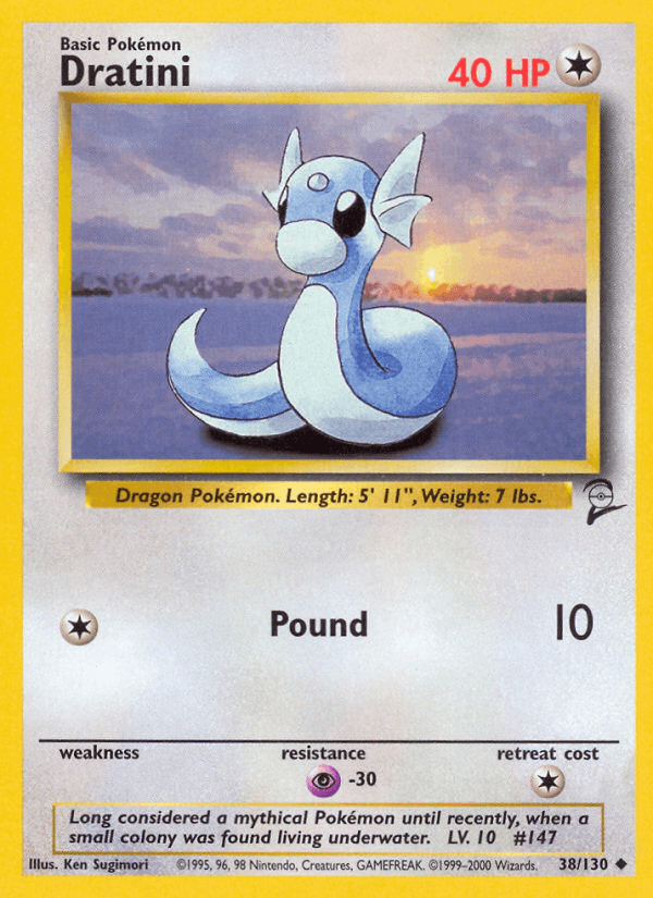 Dratini from Base Set 2