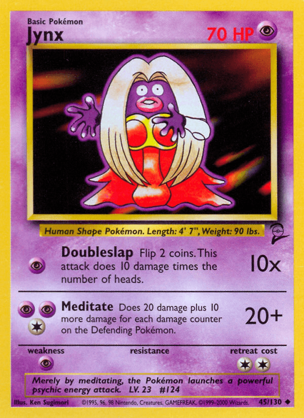 Jynx from Base Set 2
