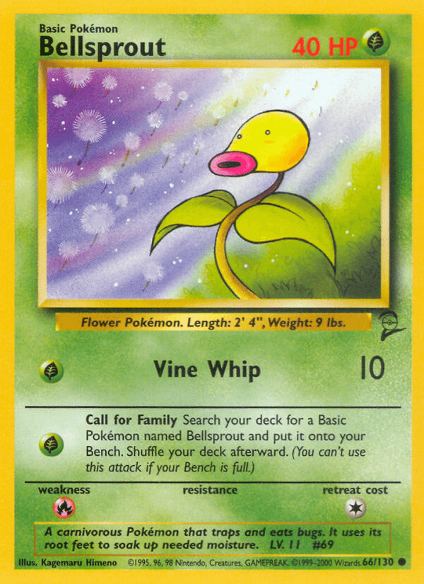 Bellsprout from Base Set 2