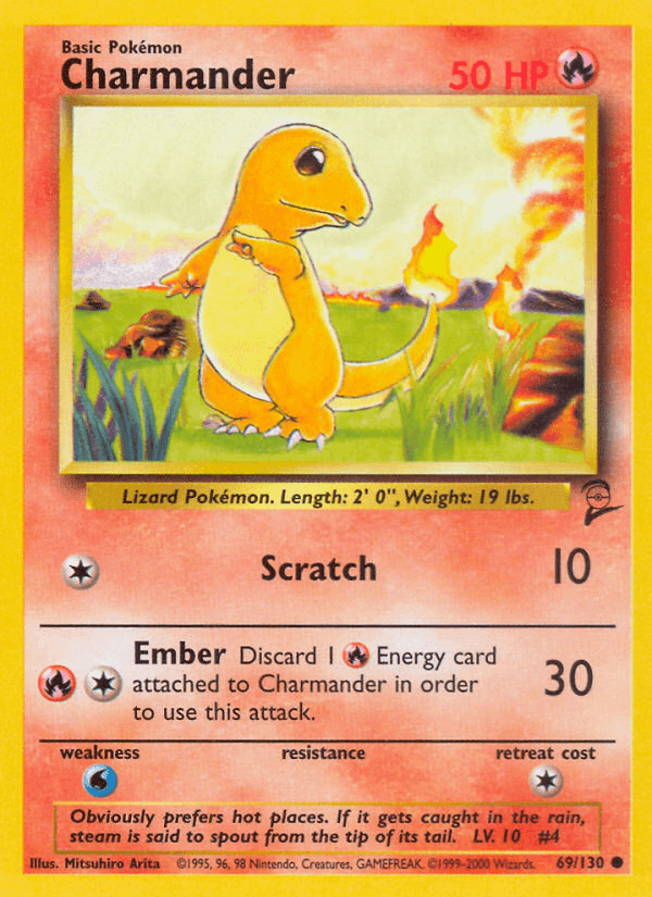 Charmander from Base Set 2