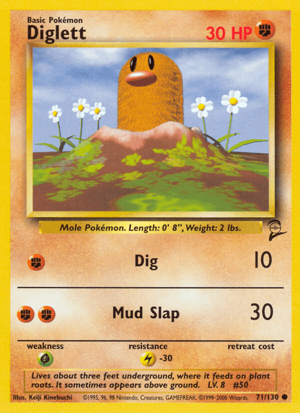 Diglett from Base Set 2