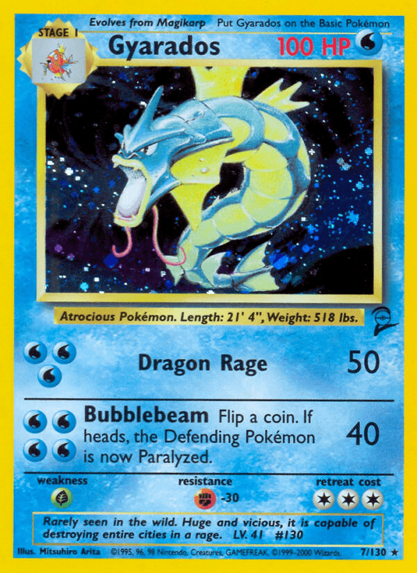 Gyarados from Base Set 2