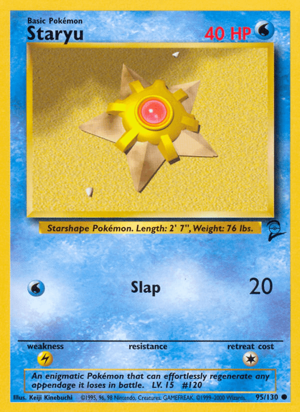 Staryu from Base Set 2