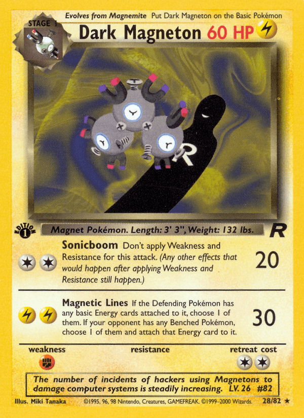 Dark Magneton from Team Rocket